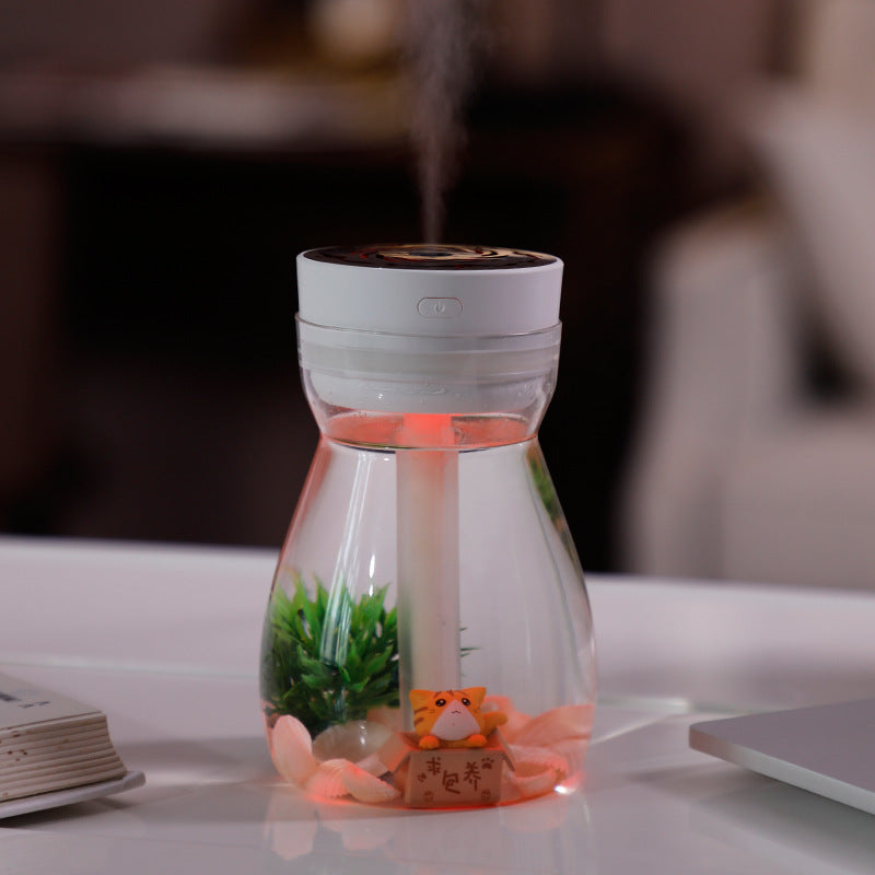 Phoenix Colorful LED Humidifier - Aromatherapy Diffuser Lamp