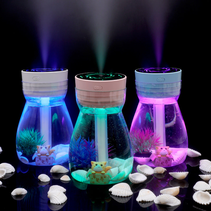 Phoenix Colorful LED Humidifier - Aromatherapy Diffuser Lamp