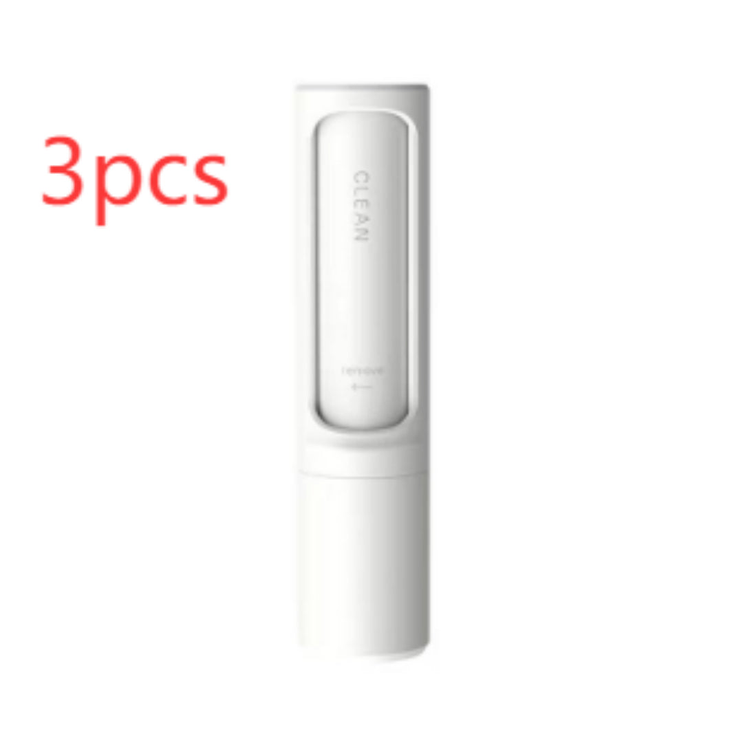 2-in-1 Reusable Pet Hair Remover Brush - Self-Cleaning Lint Roller