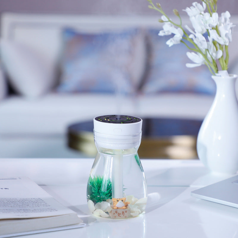 Phoenix Colorful LED Humidifier - Aromatherapy Diffuser Lamp