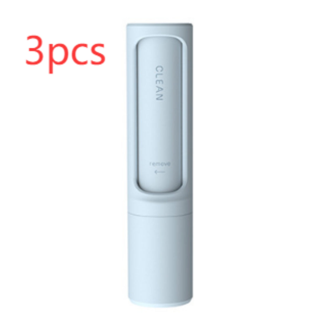 2-in-1 Reusable Pet Hair Remover Brush - Self-Cleaning Lint Roller