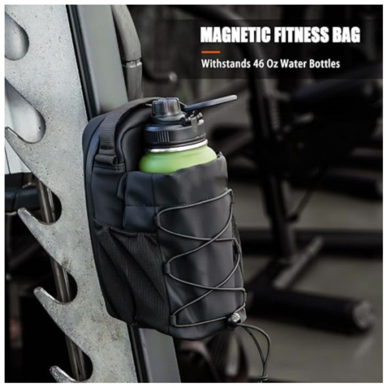 Magnetic Water Bottle Holder Bag - Hands-Free Crossbody Gym Sling
