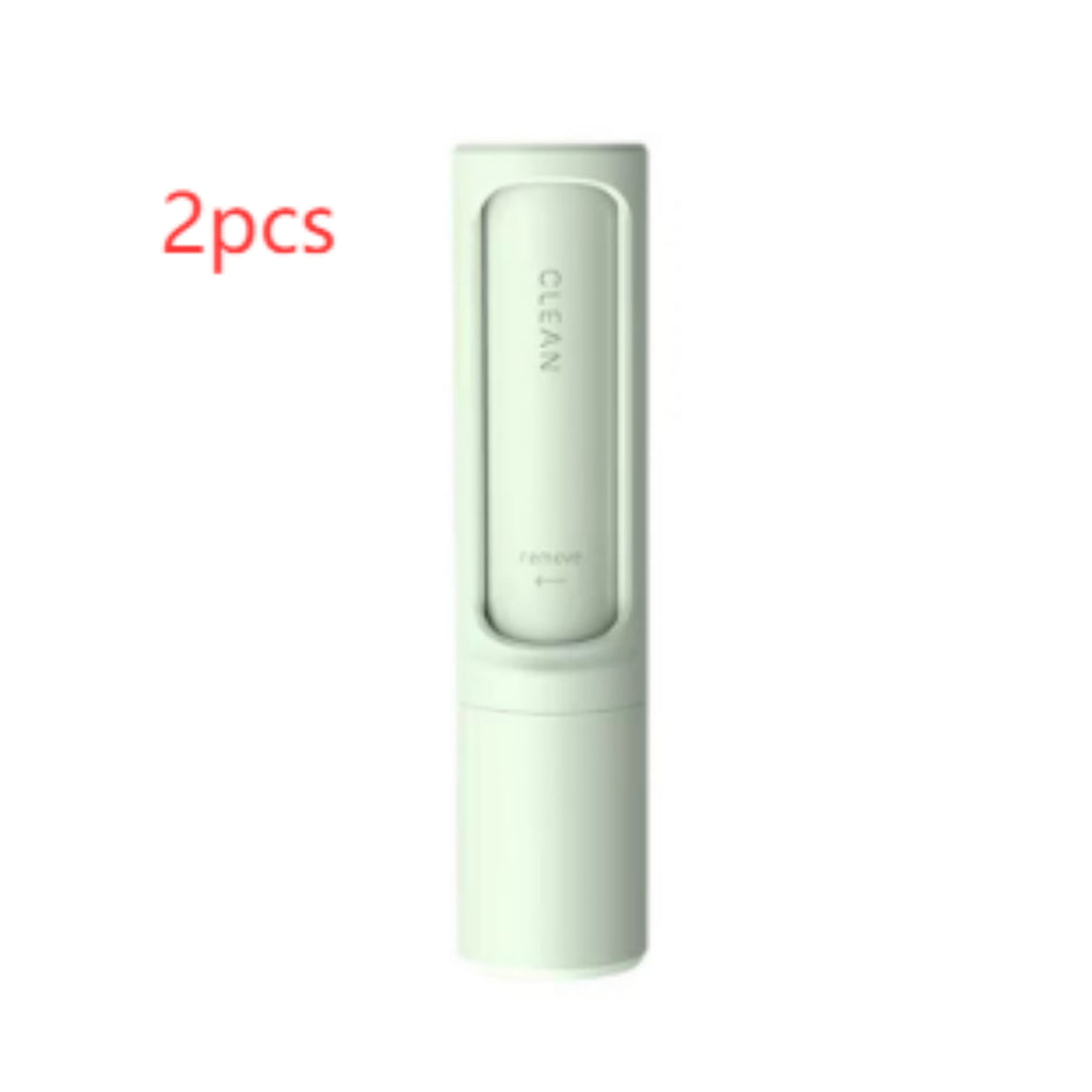 2-in-1 Reusable Pet Hair Remover Brush - Self-Cleaning Lint Roller