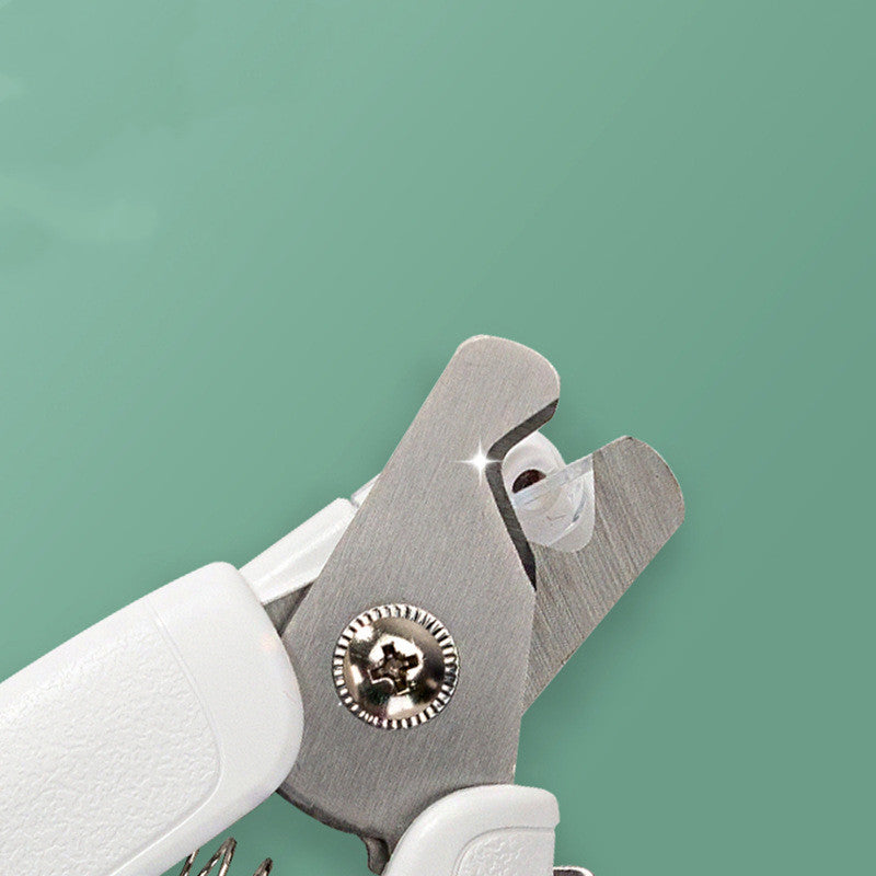 LED Pet Nail Clippers - Professional Dog & Cat Nail Trimmer with Light