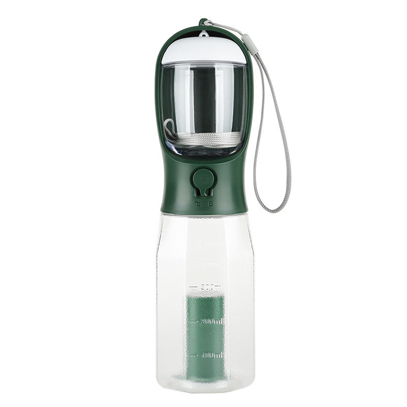 3-in-1 Pet Travel Water Cup - Portable Dog Water Bottle with Filter & Waste Bag Holder