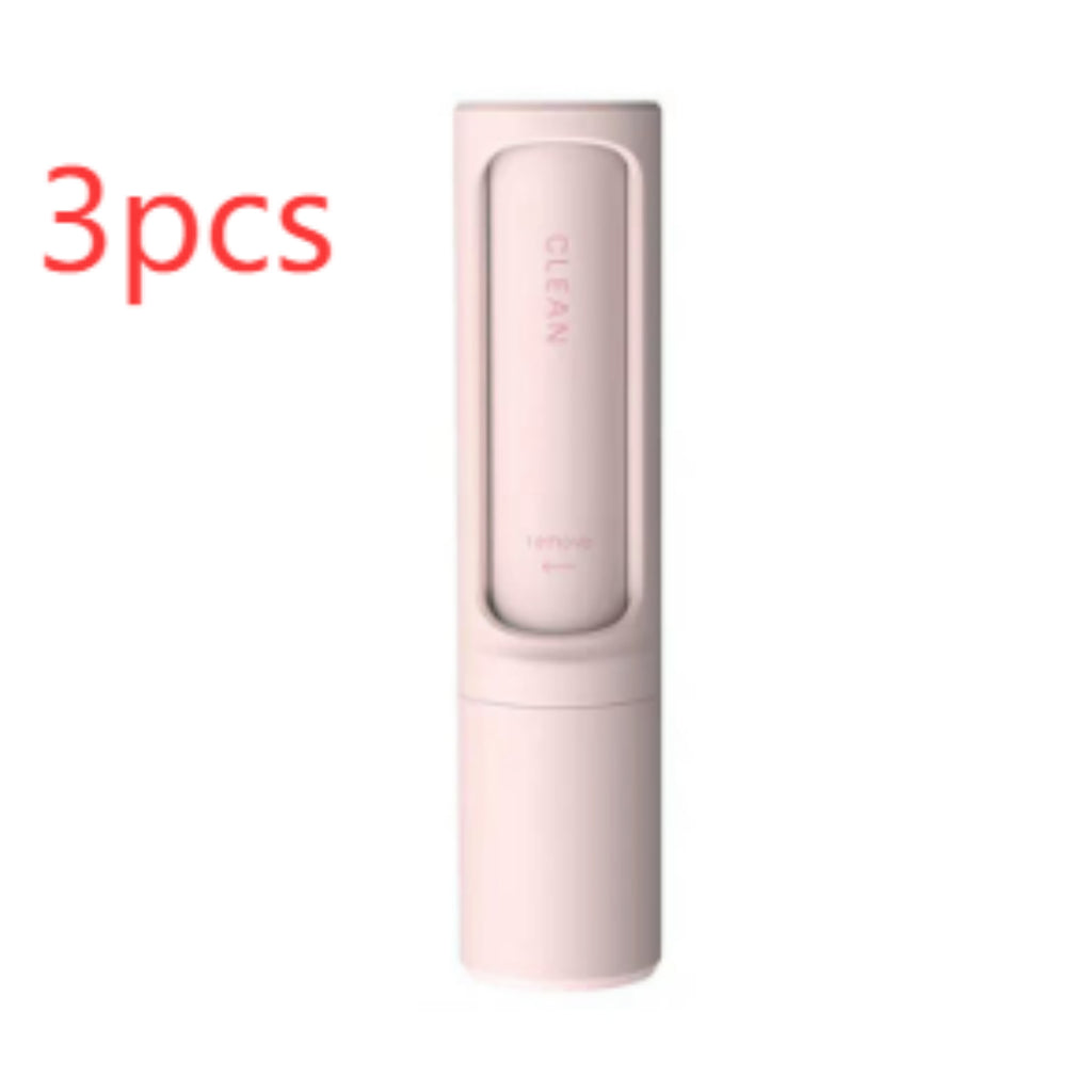 2-in-1 Reusable Pet Hair Remover Brush - Self-Cleaning Lint Roller