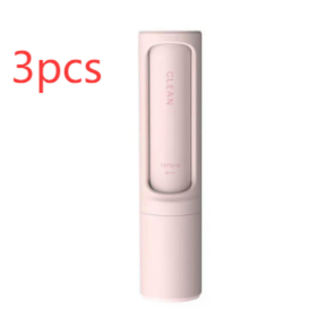 2-in-1 Reusable Pet Hair Remover Brush - Self-Cleaning Lint Roller