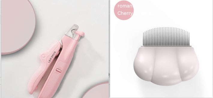 LED Pet Nail Clippers - Professional Dog & Cat Nail Trimmer with Light