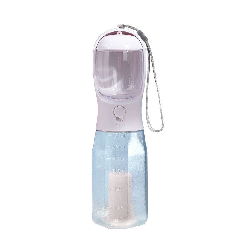 3-in-1 Pet Travel Water Cup - Portable Dog Water Bottle with Filter & Waste Bag Holder
